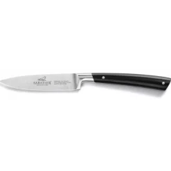 Lion sabatier couteau d'office droit 10cm acier 4116 nitro+ - 806380