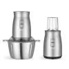 Livoo hachoir multifonction 2l 500w gris/inox - dop237