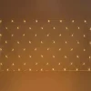 LOTTI - Filet lumineux raccordable 64 led blanc chaud professionnelle 2mxh1m 24v lotti