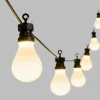 LOTTI - Guirlande guinguette design 10 ampoules goutte 5,5m prolongeable lotti