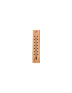 LUCA - Thermomètre bois intérieur 19cm - spear & jackson