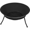 LUND - Foyer diamètre 60 cm noir