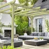 MADERLAND - Pergola en bois autoportante - modèle cambados - 510 x 420 cm