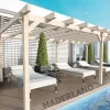 MADERLAND - Pergola en bois autoportante - modèle marsella - 600 x 400 cm