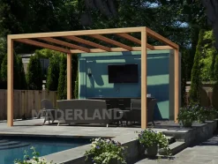 MADERLAND - Pergola en bois autoportante - modèle santander - 600 x 300 cm