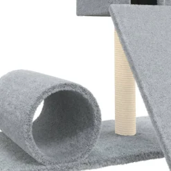 MAISON EXCLUSIVE - Arbre à chat avec griffoir en sisal gris clair 59 cm