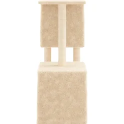 MAISON EXCLUSIVE - Arbre à chat avec griffoirs en sisal crème 86 cm