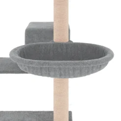 MAISON EXCLUSIVE - Arbre à chat avec griffoirs en sisal gris clair 82,5 cm