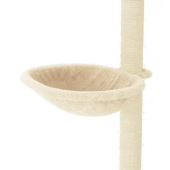 MAISON EXCLUSIVE - Arbre à chat avec griffoirs en sisal crème 95 cm