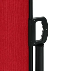 MAISON EXCLUSIVE - Auvent latéral rétractable rouge 220x1200 cm
