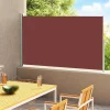 MAISON EXCLUSIVE - Auvent latéral rétractable de patio 180x300 cm marron
