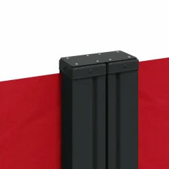 MAISON EXCLUSIVE - Auvent latéral rétractable rouge 200x1200 cm