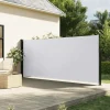 MAISON EXCLUSIVE - Auvent latéral rétractable blanc 170x300 cm