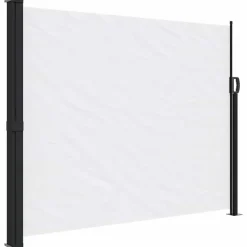 MAISON EXCLUSIVE - Auvent latéral rétractable blanc 170x300 cm
