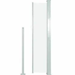 MAISON EXCLUSIVE - Auvent latéral rétractable de patio 140x300 cm crème