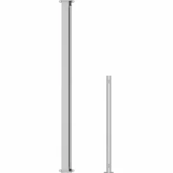 MAISON EXCLUSIVE - Auvent latéral rétractable de patio 200x500 cm bleu