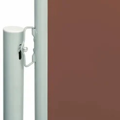 MAISON EXCLUSIVE - Auvent latéral rétractable de patio 140x600 cm marron