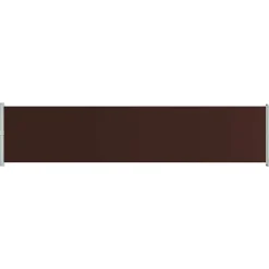 MAISON EXCLUSIVE - Auvent latéral rétractable de patio 140x600 cm marron