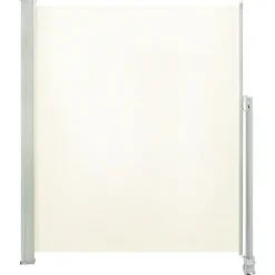 MAISON EXCLUSIVE - Auvent latéral rétractable de patio 160 x 300 cm blanc cassé