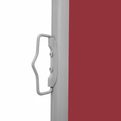 MAISON EXCLUSIVE - Auvent latéral rétractable de patio 140x600 cm rouge