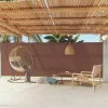 MAISON EXCLUSIVE - Auvent latéral rétractable de patio 180x600 cm marron
