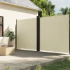 MAISON EXCLUSIVE - Auvent latéral rétractable crème 200x1200 cm