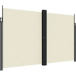 MAISON EXCLUSIVE - Auvent latéral rétractable crème 200x1200 cm