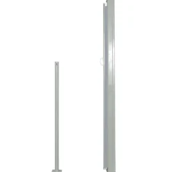 MAISON EXCLUSIVE - Auvent latéral rétractable de patio 160x300 cm gris