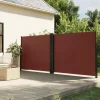 MAISON EXCLUSIVE - Auvent latéral rétractable marron 180x1200 cm
