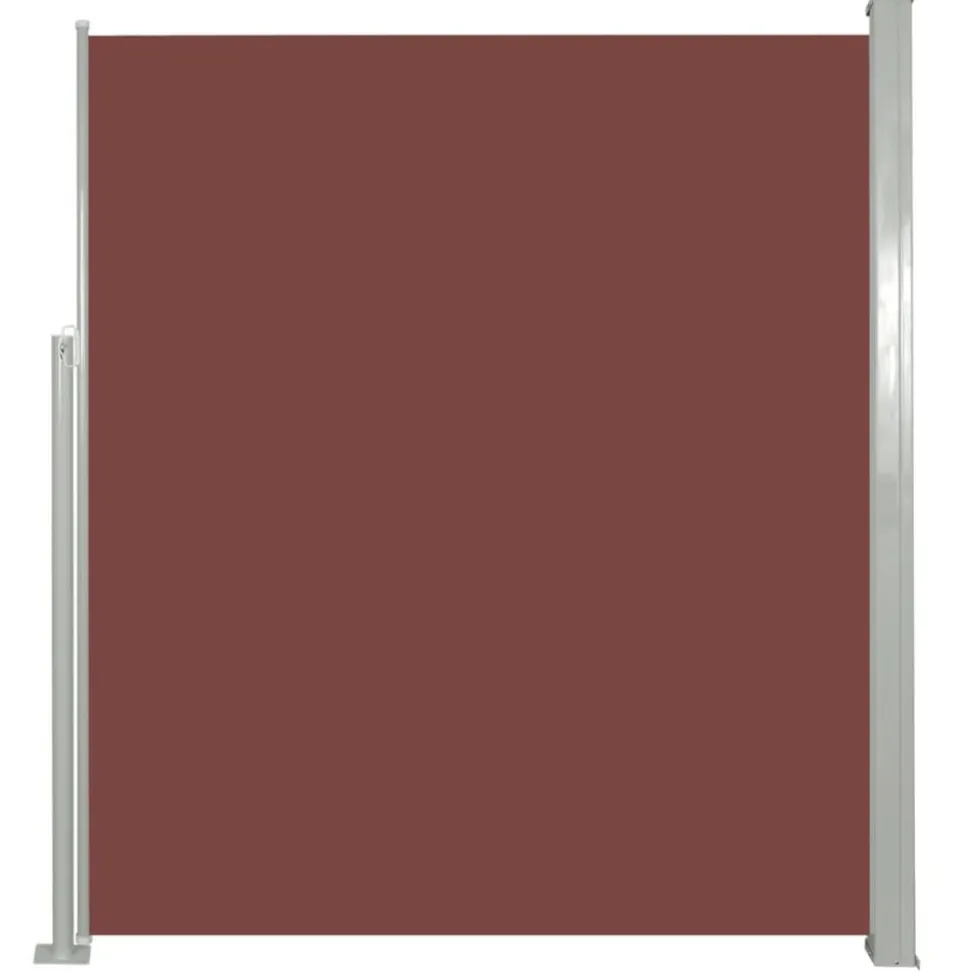 MAISON EXCLUSIVE - Auvent latéral rétractable de patio 160 x 300 cm marron