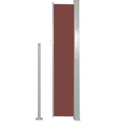 MAISON EXCLUSIVE - Auvent latéral rétractable de patio 160 x 300 cm marron