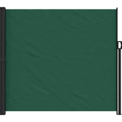 MAISON EXCLUSIVE - Auvent latéral rétractable vert foncé 180x600 cm
