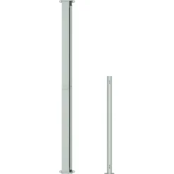 MAISON EXCLUSIVE - Auvent latéral rétractable de patio 200x300 cm rouge