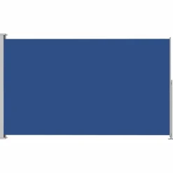 MAISON EXCLUSIVE - Auvent latéral rétractable de patio 220x300 cm bleu