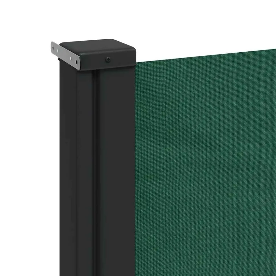 MAISON EXCLUSIVE - Auvent latéral rétractable vert foncé 170x300 cm
