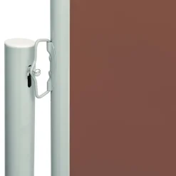MAISON EXCLUSIVE - Auvent latéral rétractable de patio 117x600 cm marron