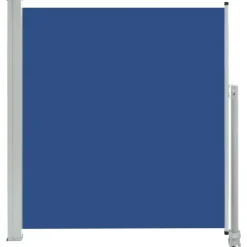 MAISON EXCLUSIVE - Auvent latéral rétractable de patio 140 x 300 cm bleu