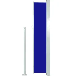 MAISON EXCLUSIVE - Auvent latéral rétractable de patio 160x500 cm bleu