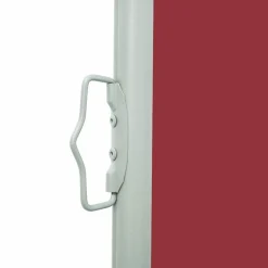 MAISON EXCLUSIVE - Auvent latéral rétractable de patio 600x160 cm rouge