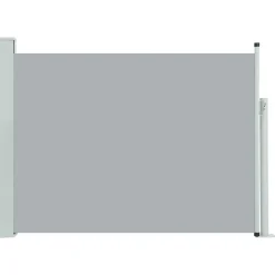 MAISON EXCLUSIVE - Auvent latéral rétractable de patio 100x500 cm gris