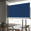 MAISON EXCLUSIVE - Auvent latéral rétractable de patio 160x300 cm bleu