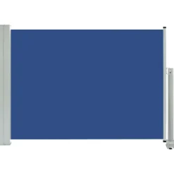 MAISON EXCLUSIVE - Auvent latéral rétractable de patio 80x300 cm bleu