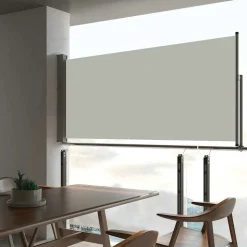 MAISON EXCLUSIVE - Auvent latéral rétractable de patio 60x300 cm crème