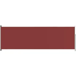 MAISON EXCLUSIVE - Auvent latéral rétractable de patio 200x600 cm rouge