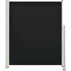 MAISON EXCLUSIVE - Auvent latéral rétractable de patio 160 x 300 cm noir