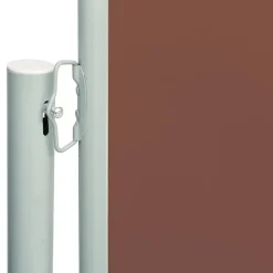 MAISON EXCLUSIVE - Auvent latéral rétractable de patio 220x600 cm marron