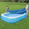 MAISON EXCLUSIVE - Bestway couverture de piscine flowclear 305x183x56 cm