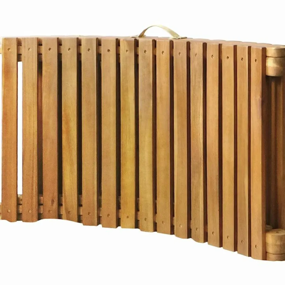 MAISON EXCLUSIVE - Chaises longues lot de 2 avec coussins bois d'acacia solide