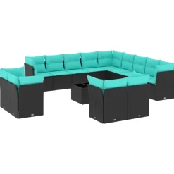 MAISON EXCLUSIVE - Chaises pliables d'extérieur lot de 4 et coussins bois d'acacia