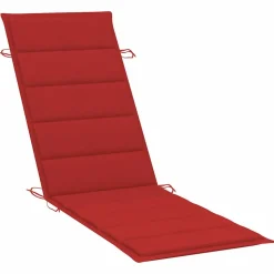 MAISON EXCLUSIVE - Chaises longues lot de 2 avec coussins bois d'acacia solide